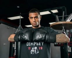 TITLE Black Phantom Bag Gloves -Boxing Promotions Shop bkpbg bk 1