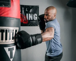 TITLE Black Phantom Bag Gloves -Boxing Promotions Shop bkpbg bk 3