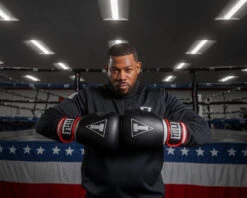 TITLE Boxing Leather Big League Bag Gloves 16 TITLE Boxing Leather Big League Bag Gloves -Boxing Promotions Shop blbg2 bk rd wh 2 2