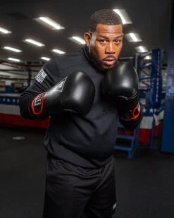 TITLE Boxing Leather Big League Bag Gloves 18 TITLE Boxing Leather Big League Bag Gloves -Boxing Promotions Shop blbg2 bk rd wh 5 1