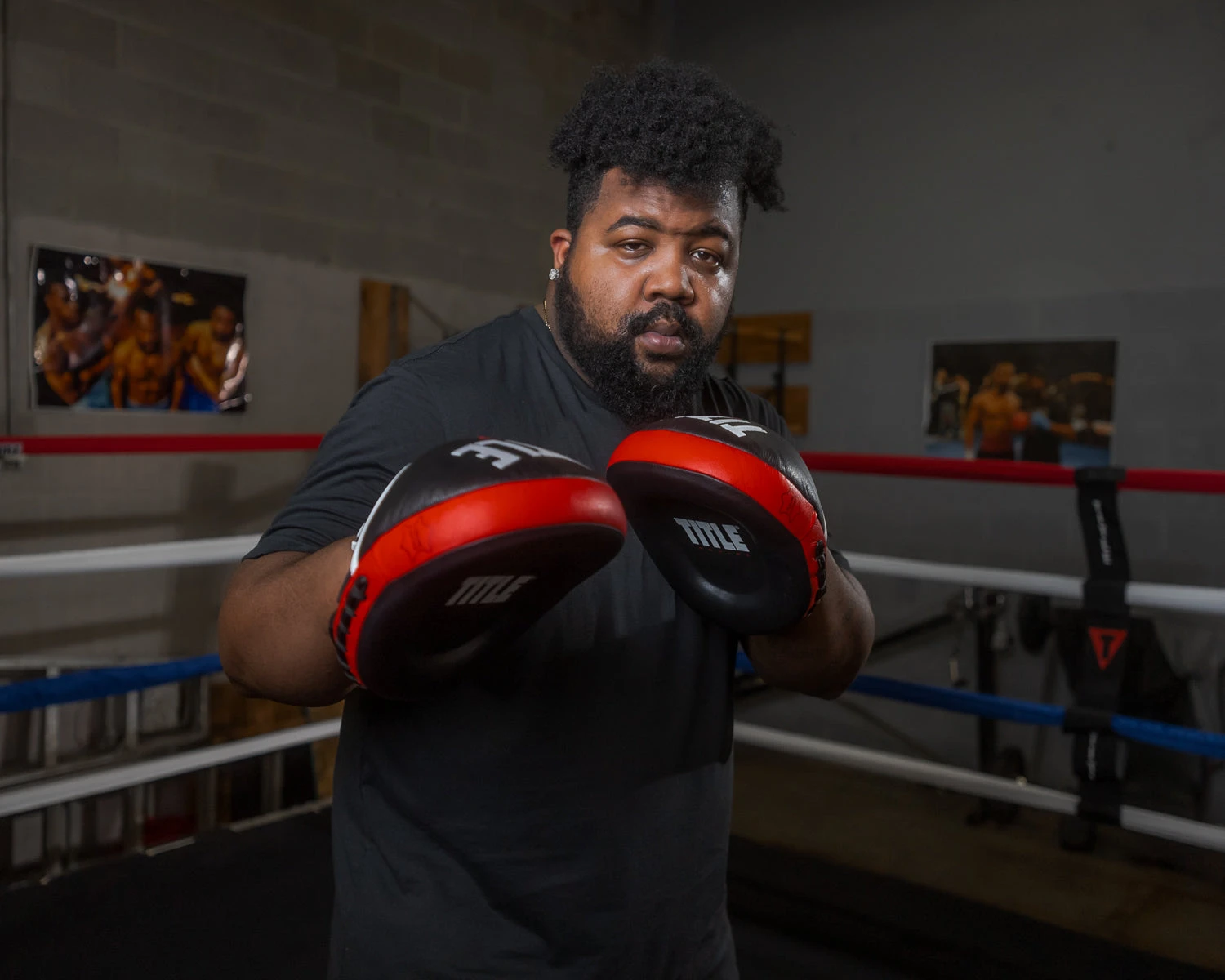 TITLE Boxing Leather Combination Focus Mitts 2.0 2 TITLE Boxing Leather Combination Focus Mitts 2.0 - Image 2