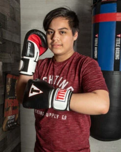 TITLE Classic Leather Super Bag Gloves 2.0 27 TITLE Classic Leather Super Bag Gloves 2.0 -Boxing Promotions Shop csbgl2 bkwhrd