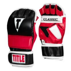TITLE Classic Wristwrap Heavy Bag Gloves -Boxing Promotions Shop cwhbg3 rd bk 2 1