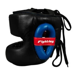 Fighting Leather No Contact Headgear -Boxing Promotions Shop ffshg2 bk 3