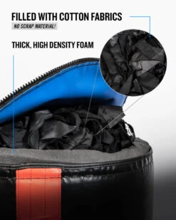 TITLE Boxing Fiber Flex Angle Heavy Bag -Boxing Promotions Shop fiberflex diagram