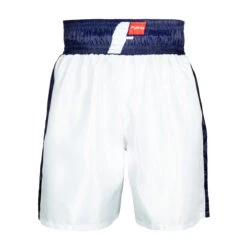Fighting Professional Boxing Trunks -Boxing Promotions Shop fpst wh bl 1 1
