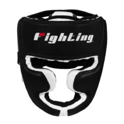 Fighting S2 GEL Power Full Training Headgear -Boxing Promotions Shop fspghgf bk wh 2 2