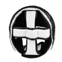 Fighting S2 GEL Power Full Training Headgear -Boxing Promotions Shop fspghgf bk wh 5 2