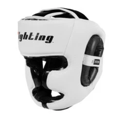 Fighting S2 GEL Power Full Training Headgear -Boxing Promotions Shop fspghgf wh bk 1 1