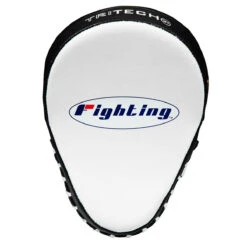 Fighting Tri-Tech Curved Mitts 7 Fighting Tri-Tech Curved Mitts -Boxing Promotions Shop fsppm wh bk 2 2