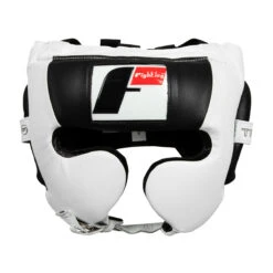 Fighting Tri-Tech Training Headgear -Boxing Promotions Shop fspthg wh bk 2
