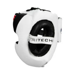 Fighting Tri-Tech Training Headgear -Boxing Promotions Shop fspthg wh bk 3