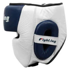 Fighting Force Leather Training Headgear 10 Fighting Force Leather Training Headgear -Boxing Promotions Shop ftghgt wh bl bk 3 1