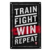 TITLE Boxing Train Fight Win Repeat Banner