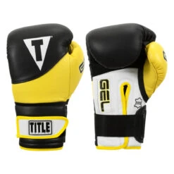 TITLE Boxing Gel Suspense V2T Training Gloves 22 TITLE Boxing Gel Suspense V2T Training Gloves -Boxing Promotions Shop gstgev2t bk ye 01