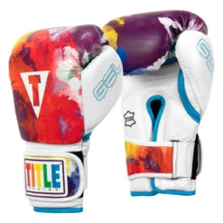 TITLE Boxing Gel World V2T Limited Edition Tie Dye Bag Gloves -Boxing Promotions Shop gtwbgle1 02