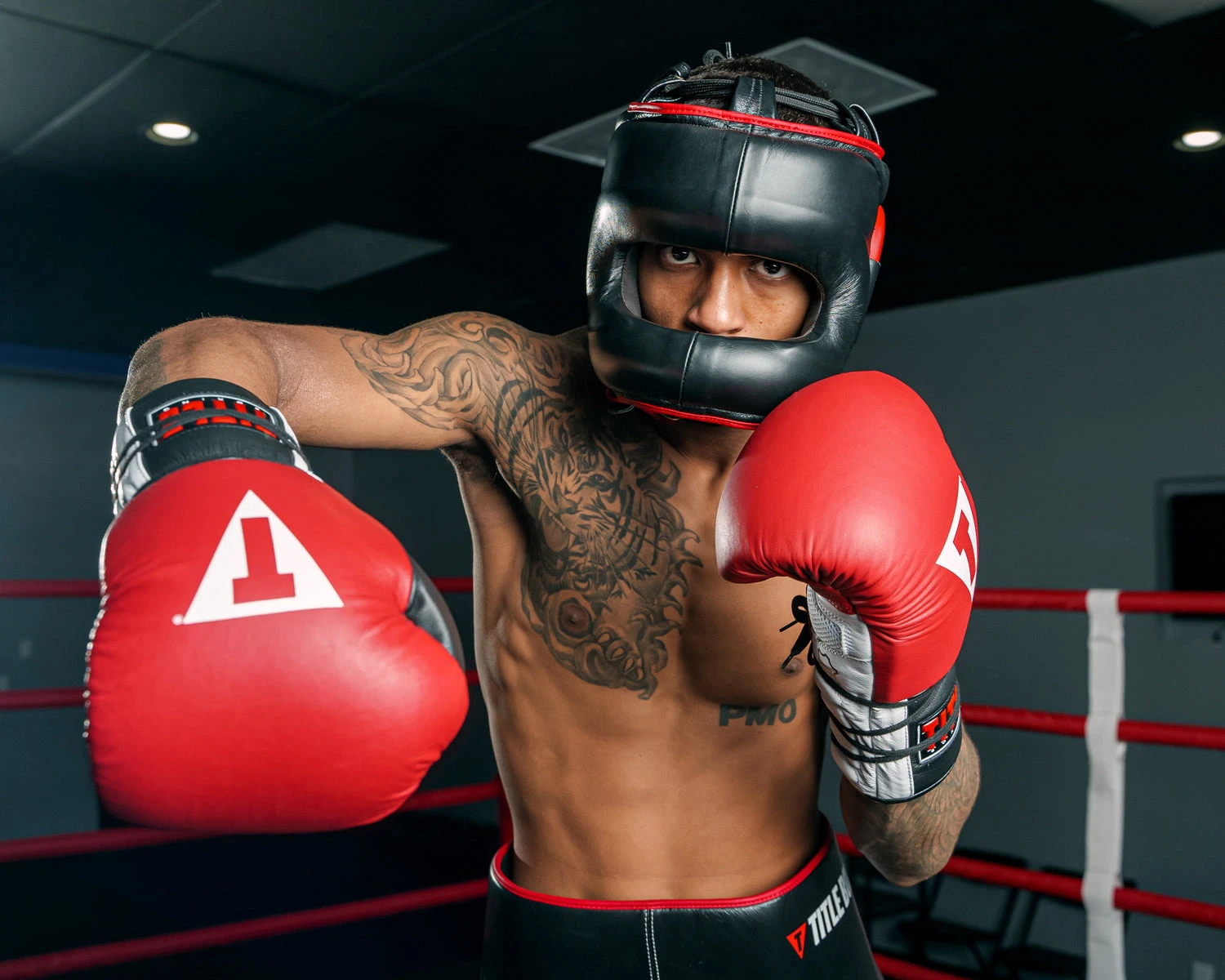 TITLE Boxing Face Saver Headgear 2 TITLE Boxing Face Saver Headgear - Image 2