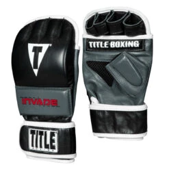 TITLE Boxing Invade Wrist Wrap Heavy Bag Gloves 2.0 -Boxing Promotions Shop iwhbg2 bk wh 2 1