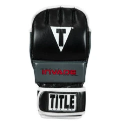 TITLE Boxing Invade Wrist Wrap Heavy Bag Gloves 2.0 -Boxing Promotions Shop iwhbg2 bk wh 3 1