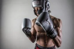 TITLE Platinum Proclaim Power Training Headgear -Boxing Promotions Shop joe washington 06