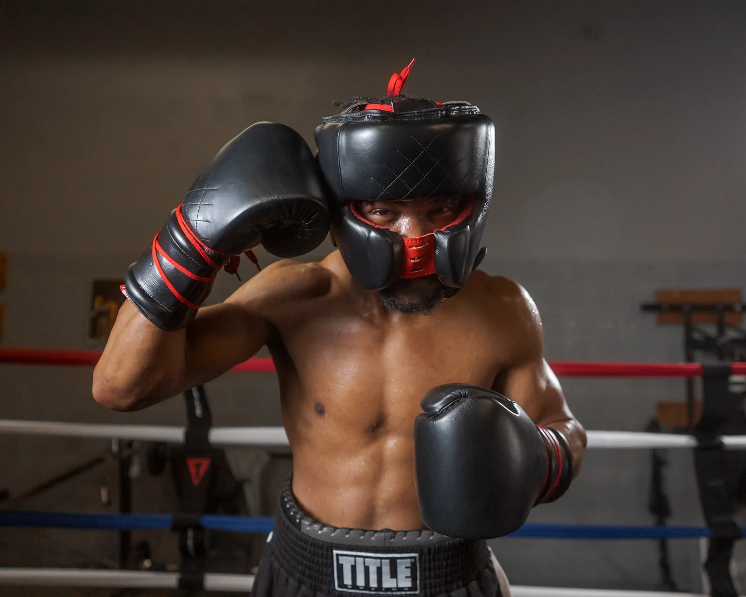 TITLE Boxing Ko-Vert Headgear 6 TITLE Boxing Ko-Vert Headgear - Image 6