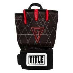 TITLE Boxing Defender Sublimated Glove Wraps -Boxing Promotions Shop ksgw bk rd 3 1