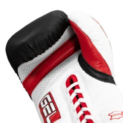 TITLE Boxing Gel Lava Leather Series Sparring Gloves -Boxing Promotions Shop mlvlsg wh rd bk 05
