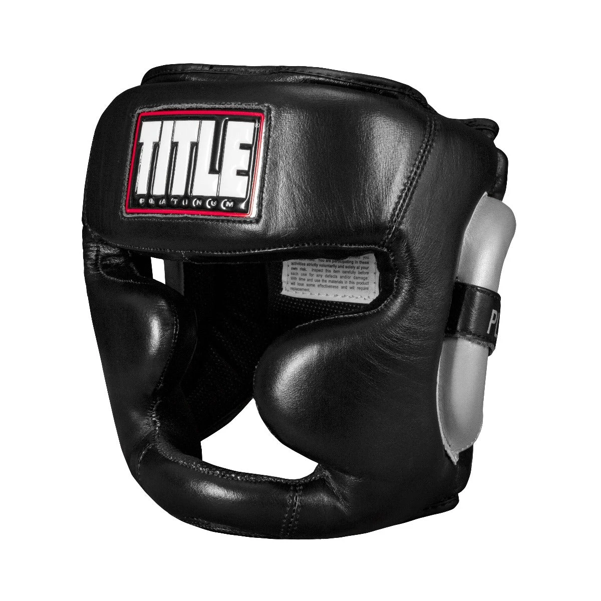 TITLE Platinum Premier Full Training Headgear 2.0 1 TITLE Platinum Premier Full Training Headgear 2.0