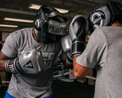 TITLE Platinum Traditional Training Headgear -Boxing Promotions Shop plhgt bk sv 1 1