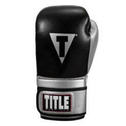 TITLE Platinum Prolific Training Gloves -Boxing Promotions Shop pltg sv bk 3 1