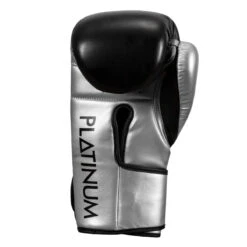 TITLE Platinum Prolific Training Gloves -Boxing Promotions Shop pltg sv bk 4 1
