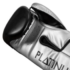 TITLE Platinum Prolific Training Gloves -Boxing Promotions Shop pltg sv bk 5 1
