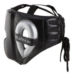 TITLE Platinum Proclaim Power Training Headgear -Boxing Promotions Shop pppshg bk sv 3