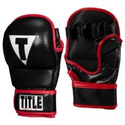 TITLE MMA Perform Safe Spar Glove 2.0 -Boxing Promotions Shop pssg2 bk rd 02