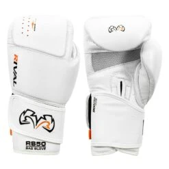 Rival Boxing Intelli-Shock Leather Bag Gloves 15 Rival Boxing Intelli-Shock Leather Bag Gloves -Boxing Promotions Shop rb50 wh 1 1