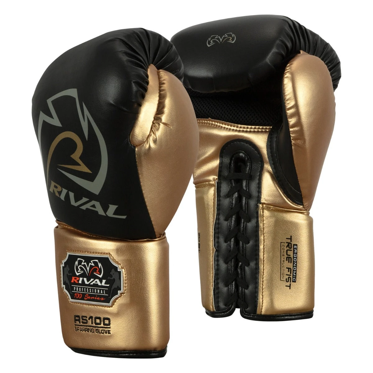 Rival Boxing 100 Series Lace Sparring Gloves 2 Rival Boxing 100 Series Lace Sparring Gloves - Image 2