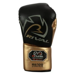 Rival Boxing 100 Series Lace Sparring Gloves 7 Rival Boxing 100 Series Lace Sparring Gloves -Boxing Promotions Shop rs100 bk gd 0003