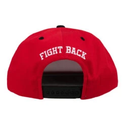 TITLE Boxing Rock Steady Fight Back Flatbill -Boxing Promotions Shop rscap4 rd bk 3