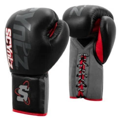 SCYntz Leather Sparring Gloves -Boxing Promotions Shop scysg bk 02 4