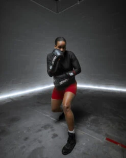 SCYntz Leather Sparring Gloves -Boxing Promotions Shop scysg bk gr 2 1