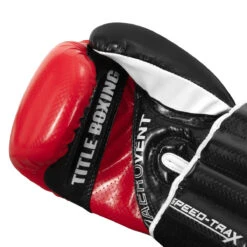 TITLE Boxing Speed-Trax Weighted Bag Gloves 11 TITLE Boxing Speed-Trax Weighted Bag Gloves -Boxing Promotions Shop stwbg bk rd 05