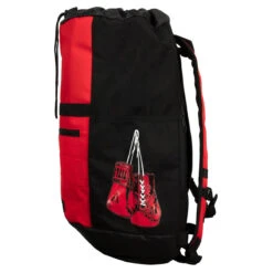 TITLE Boxing Defender Backpack -Boxing Promotions Shop tbag39 bk rd 3