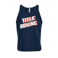 TITLE Boxing Vintage Block Logo Tank 12 TITLE Boxing Vintage Block Logo Tank -Boxing Promotions Shop tbct140 nv 1 1