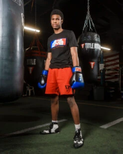 TITLE Boxing RWB Boxing Logo Tee -Boxing Promotions Shop tbct141 2