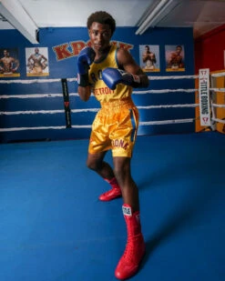 TITLE Boxing Speed-Flex Encore High-Top Shoes -Boxing Promotions Shop tbs 2 rd 2 8