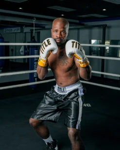 TITLE Boxing Edge Boxing Trunks 2.0 -Boxing Promotions Shop tbtc2 bk wh 2 1 1