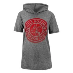 TITLE Boxing Women's Vintage Short Sleeve Hooded Tee -Boxing Promotions Shop tbwts213 gr 1 1