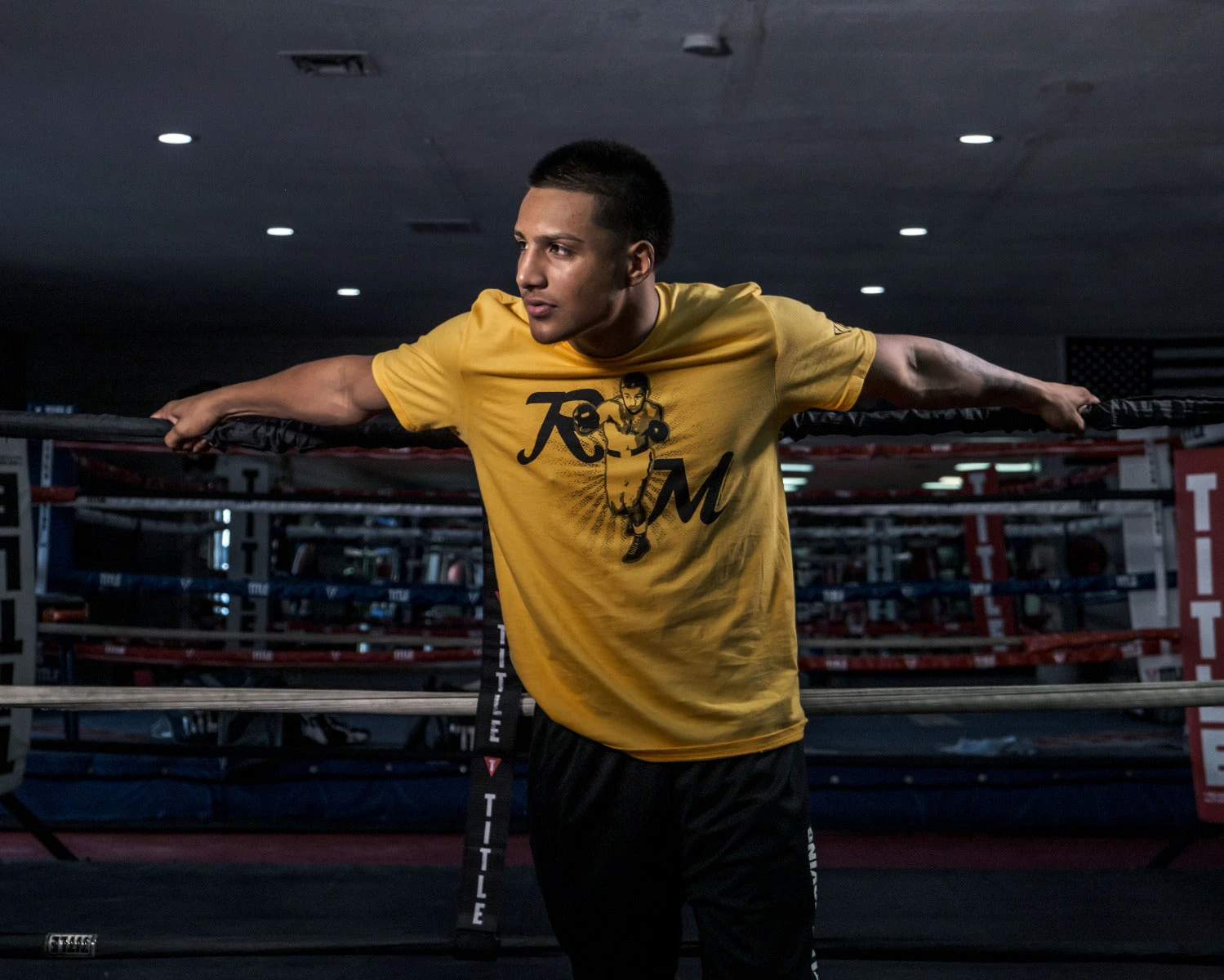 TITLE Boxing Legacy Rocky Marciano RM Tee 2 TITLE Boxing Legacy Rocky Marciano RM Tee - Image 2