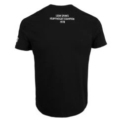 TITLE Boxing Legacy Leon Spinks Heavyweight Champ Tee -Boxing Promotions Shop tlgcy148 bk 2