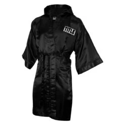 TITLE Boxing Full Length Robe -Boxing Promotions Shop tsrfl bk 01 6